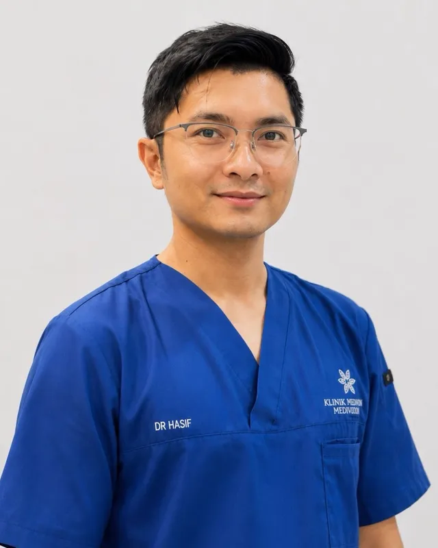 Potret Dr Muhammad Hasif, doktor di Primakasih Yan.